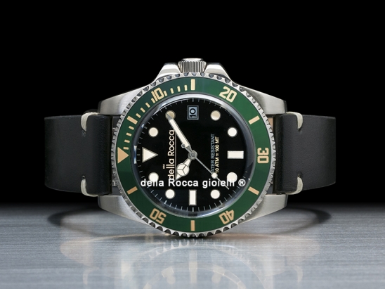 Della Rocca Waterwoorld Green Bezel  Watch  SH5078BKLBKGE